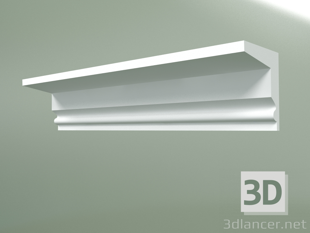 3d model Plaster molding MT178 - preview