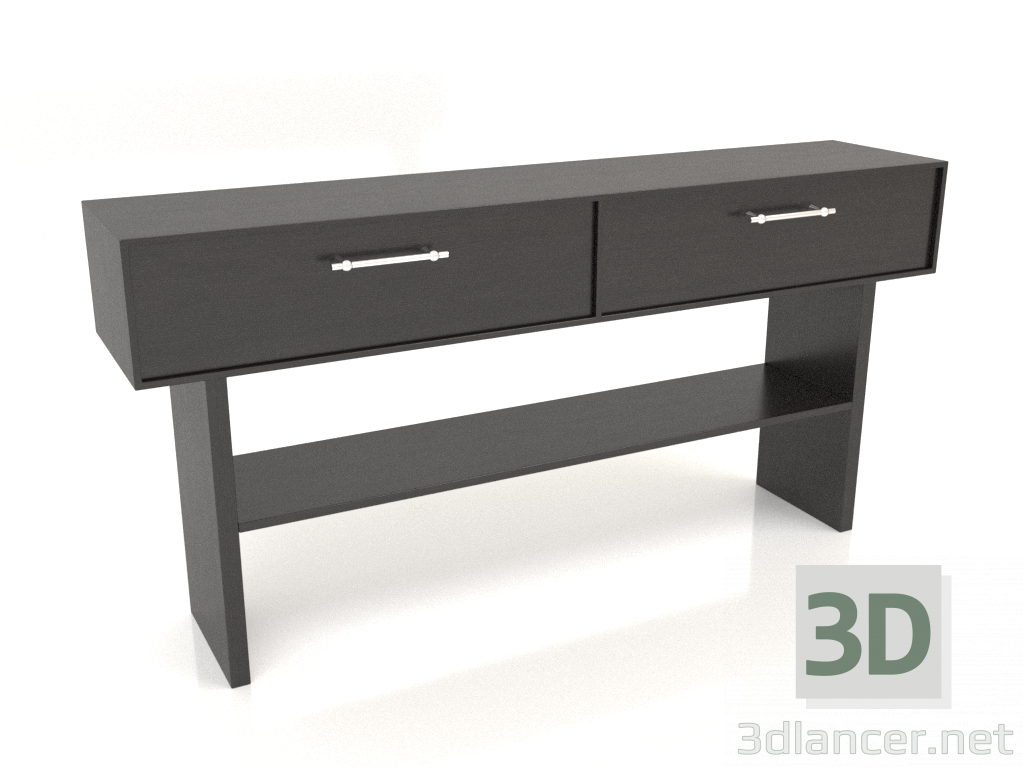 3d model Consola KT 03 (1400x300x700, madera negra) - vista previa