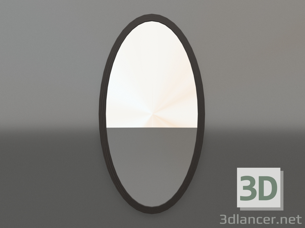 3d model Mirror ZL 22 (450x850, wood brown dark) - preview