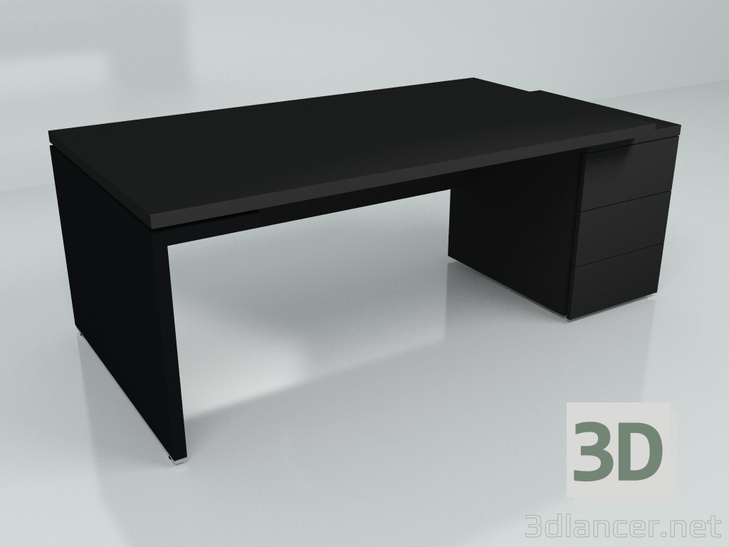 Modelo 3d Mesa de trabalho Mito Fenix MITF4KDP (2019x1000) - preview