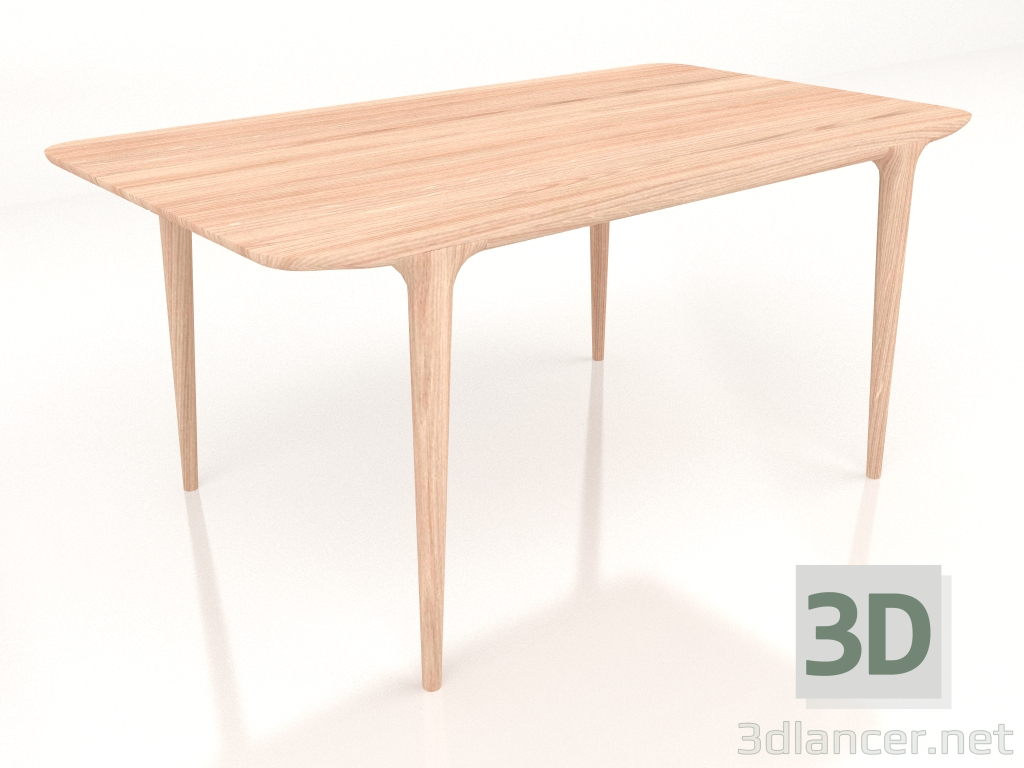 3d model Mesa de comedor Fawn 160 - vista previa