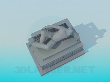 3d model Monumento - vista previa