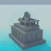 3d model Monumento - vista previa