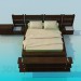 3d model Bed - preview