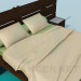 3d model Bed - preview