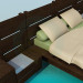 3d model Bed - preview