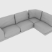 3d model Sofa MATISSE (composition) - preview