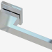 3d model Diamond Door Handle (Chrome) - preview