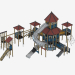 3d model Children's game complex (K3801) - preview