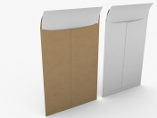 Enveloppe avec du papier