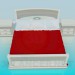 3d model Bed - preview
