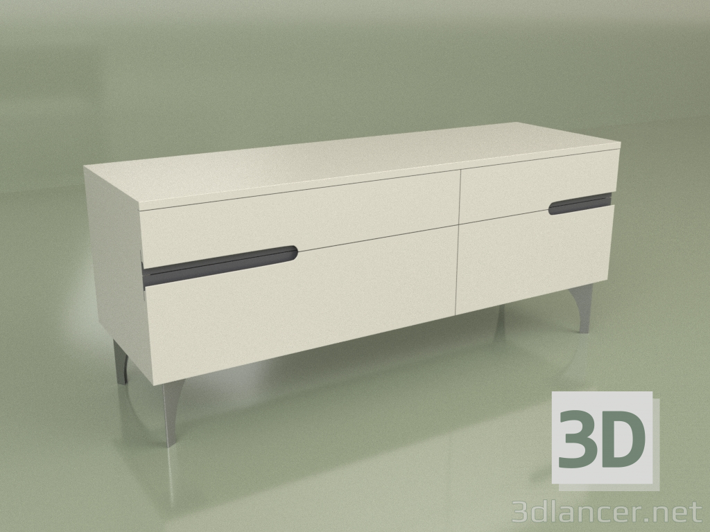 modèle 3D Armoire GL 210 (Frêne) - preview