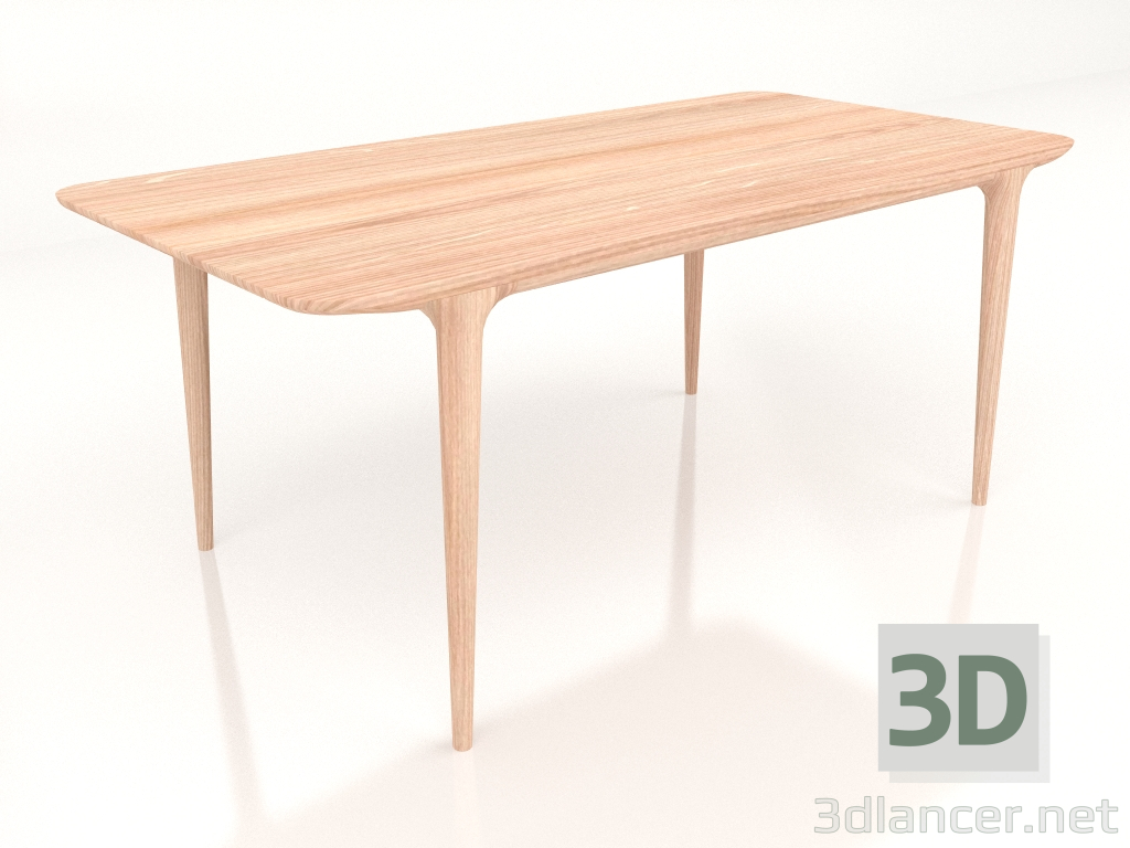 3D Modell Esstisch Fawn 180 - Vorschau