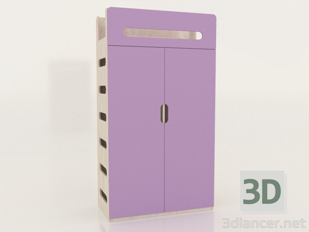 modèle 3D Armoire penderie MOVE WF (WLMWF1) - preview