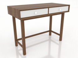 Schreibtisch 3 1000 X 500 mm (Nussbaum hell)