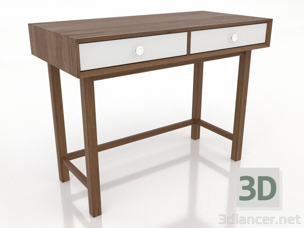 3d модель Стіл письмовий 3 1000 Х 500 мм (світлий горіх) – превью 3d модель Стіл письмовий 3 1000 Х 500 мм (світлий горіх) – превью