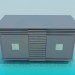 3D Modell Tisch-Schrank - Vorschau