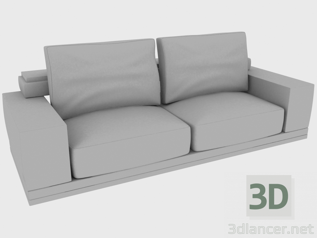 3D Modell Sofa MATISSE SOFA (257x106xH70) - Vorschau