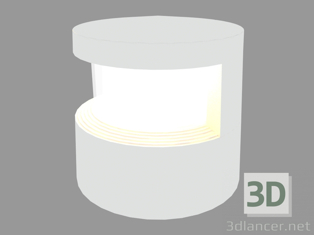 3d model Mini-poste de luz MINIREEF 180 ° (S5231) - vista previa