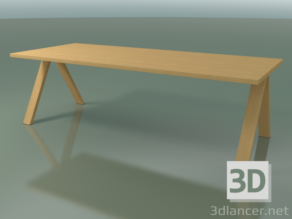 modèle 3D Table avec plan de travail standard 5029 (H 74-240 x 98 cm, chêne naturel, composition 2) - preview