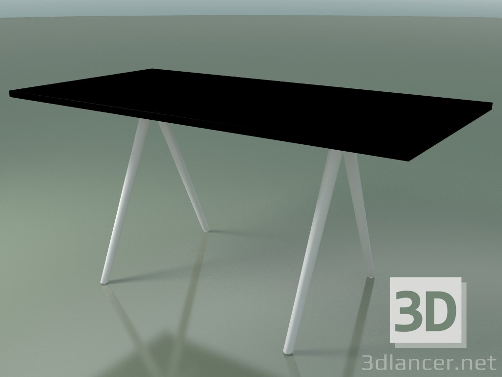 Modelo 3d Mesa retangular 5409 (H 74 - 79x159 cm, laminado Fenix F02, V12) - preview