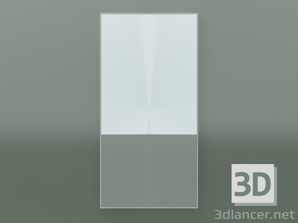 3d model Mirror Rettangolo (8ATMF0001, Glacier White C01, Н 120, L 60 cm) - preview