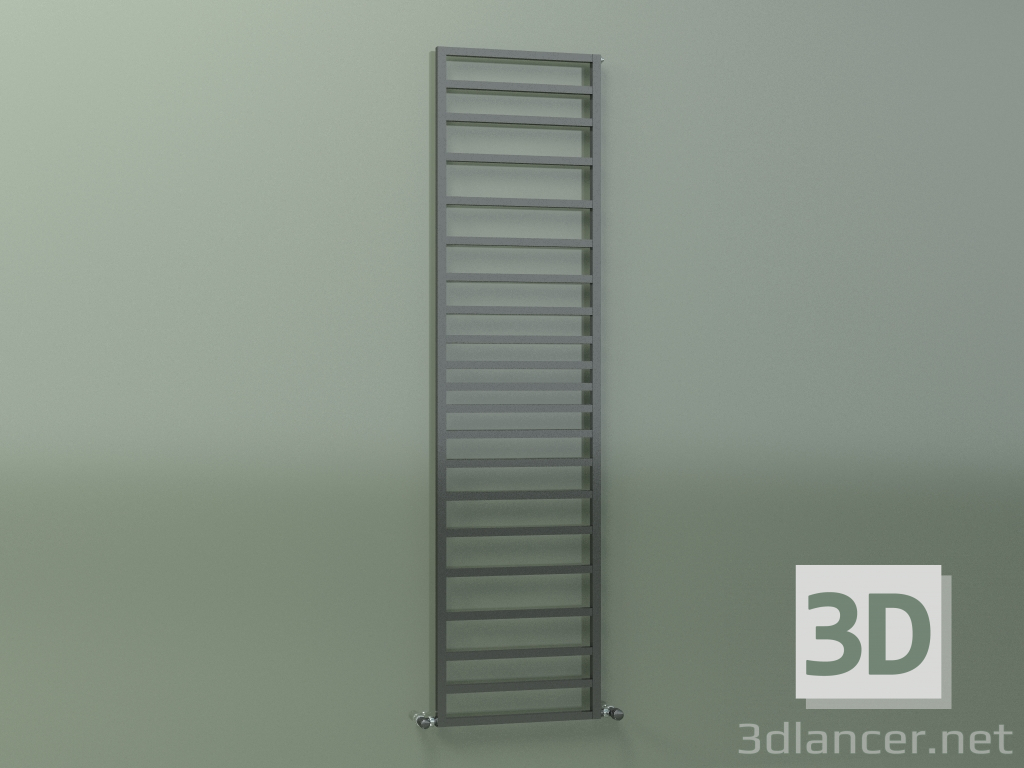 3d model Towel rail Tolé (H 1902 L 481, Chrome black) - preview