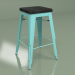 3d model Semi-bar chair Marais Color 1 (black, turquoise) - preview