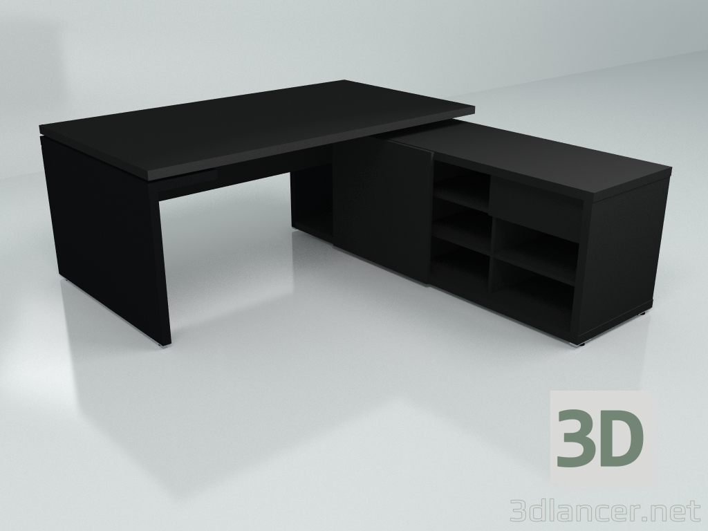 Modelo 3d Mesa de trabalho Mito Fenix MITF2P (2078x2080) - preview