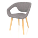 3d model Flexback chair (Natural-Grey) - preview