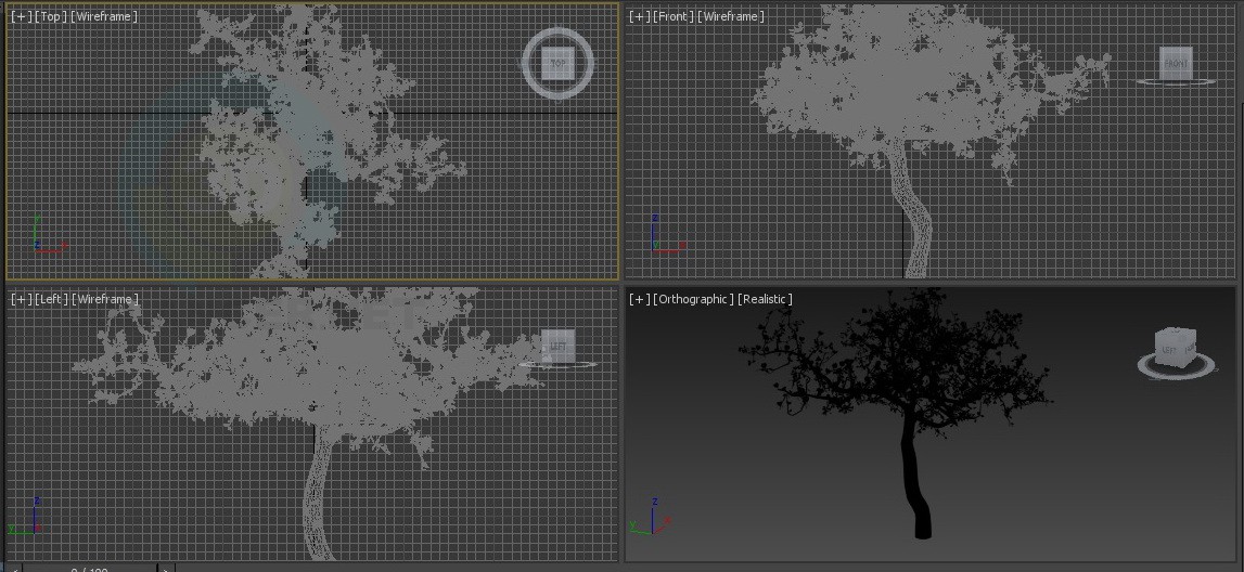 3d model tree - preview