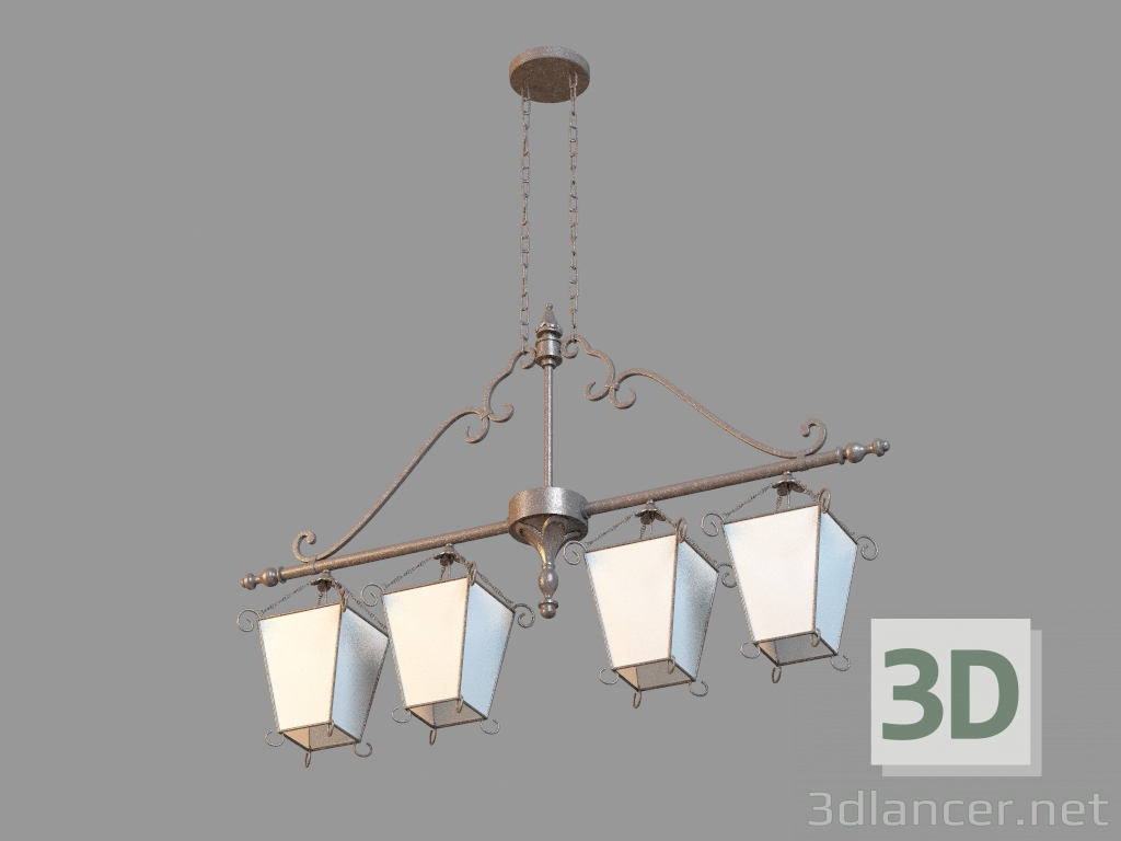 modello 3D Lampadario 382012604 - anteprima