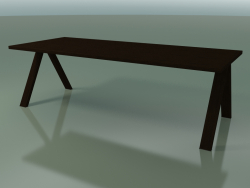 Table avec plan de travail standard 5029 (H 74-240 x 98 cm, wengé, composition 2)