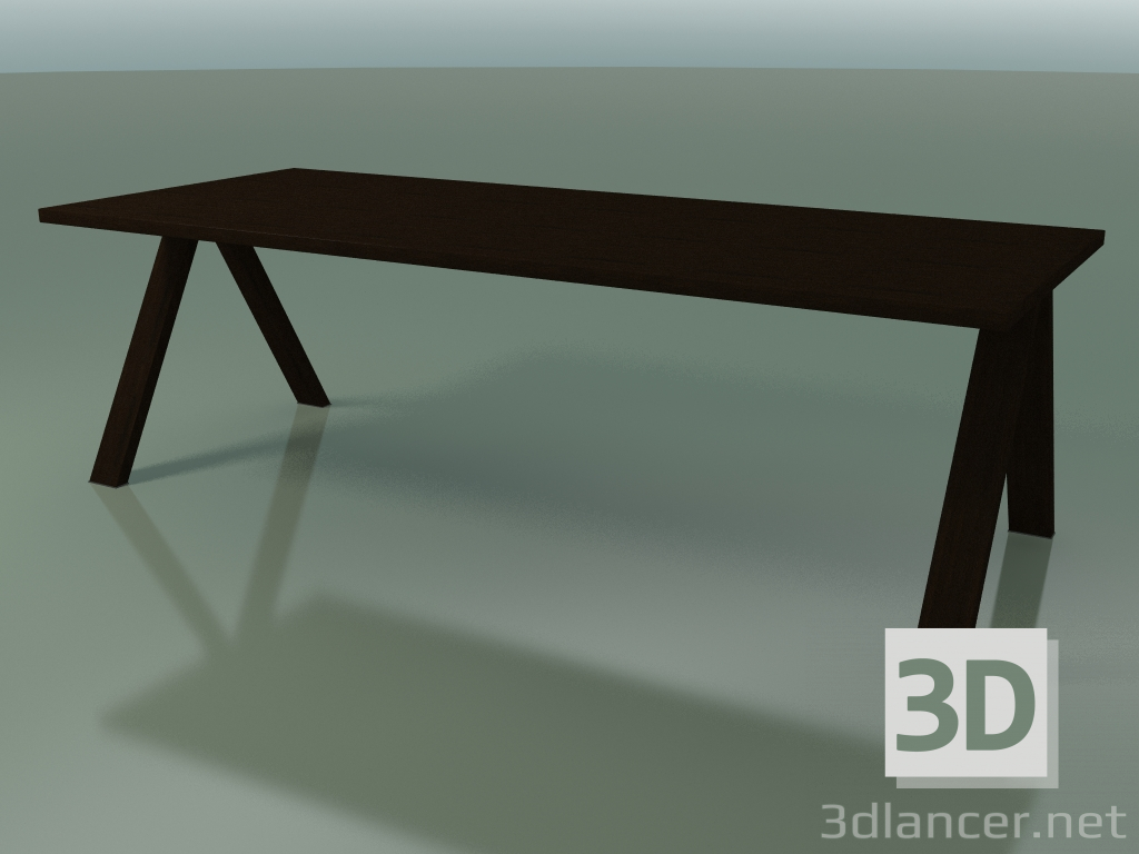 3d model Mesa con encimera estándar 5029 (H 74 - 240 x 98 cm, wengué, composición 2) - vista previa