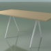 3d model Rectangular table 5409 (H 74 - 79x159 cm, laminate Fenix F03, V12) - preview