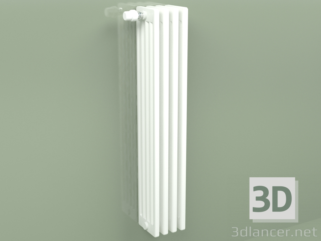 3d model Radiator Delta Laserline (DL5, H 1100 mm, RAL - 9016) - preview