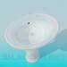 3d model Round sink - preview