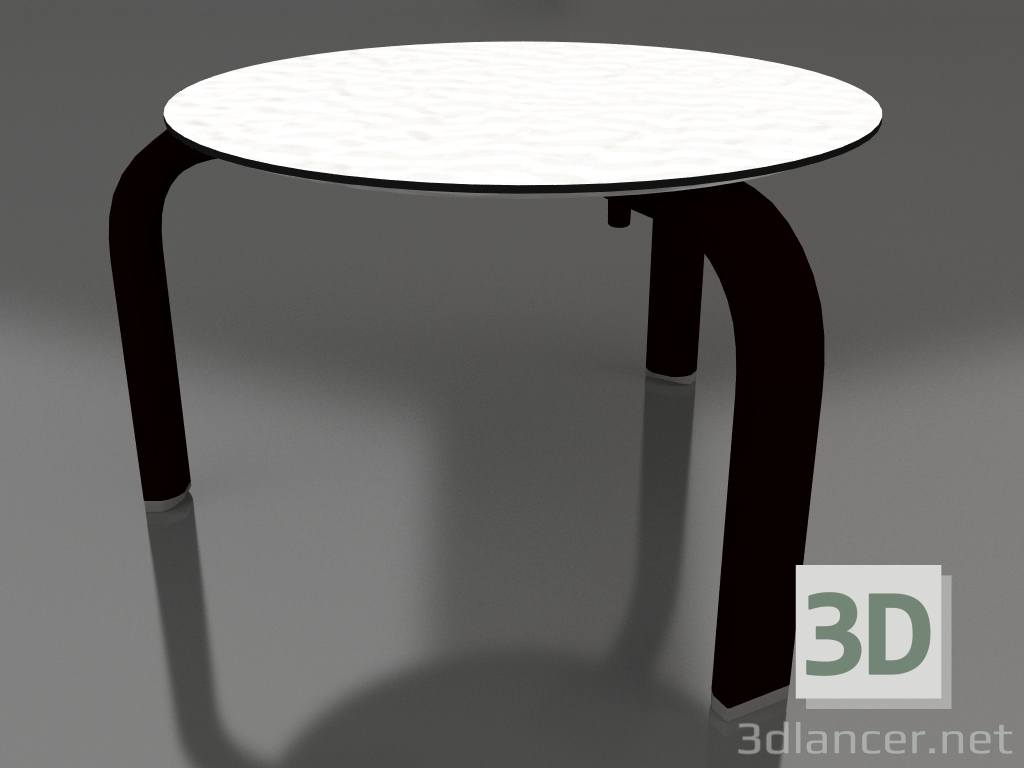 modèle 3D Table d'appoint (Noir) - preview