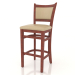 3d model Bar stool Chester (Cognac) - preview