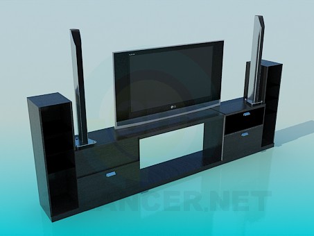 3D modeli LG TV - önizleme