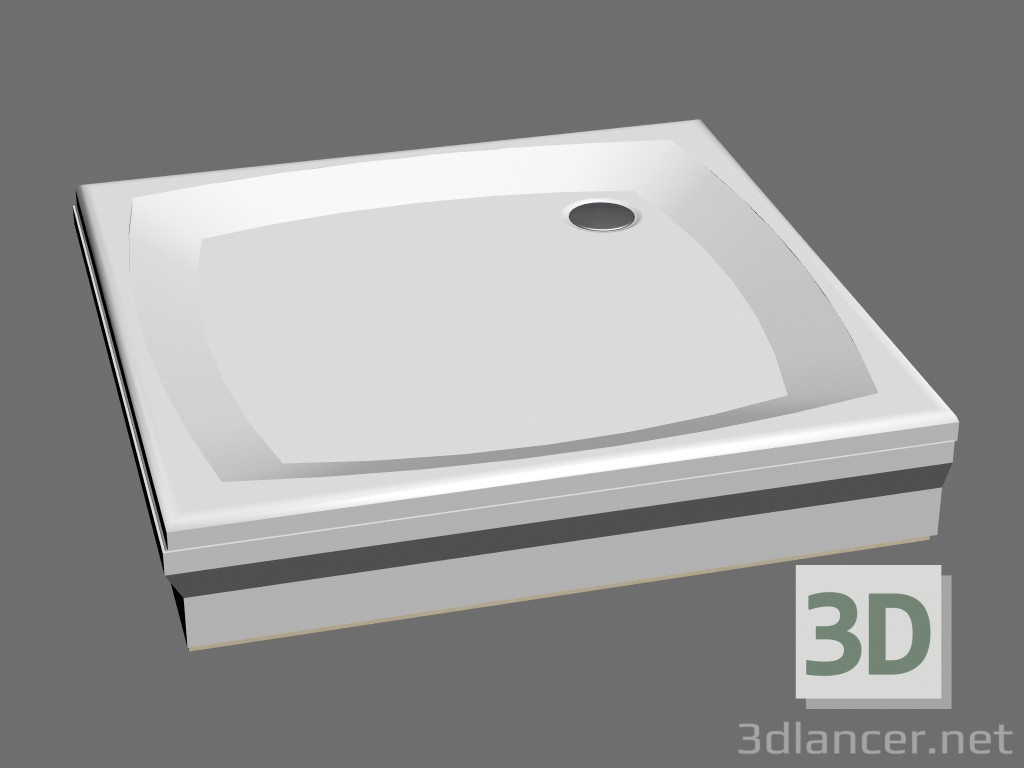 3d model Plato de ducha PERSEUS 90 PAN - vista previa