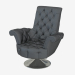 3d model Armchair leather in art-deco style B141 80 - preview