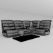 3d Sofa Britannica model buy - render