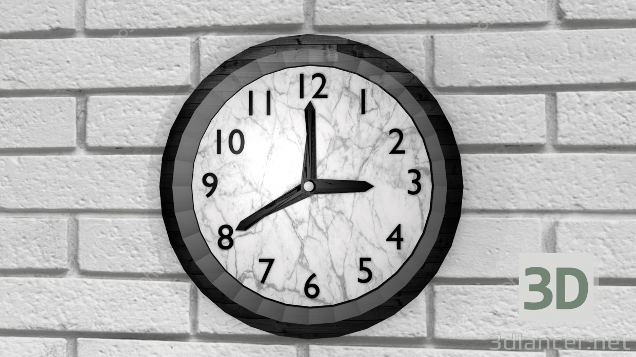 3d model RELOJ de pared - vista previa