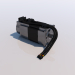 servomotor 3D modelo Compro - render