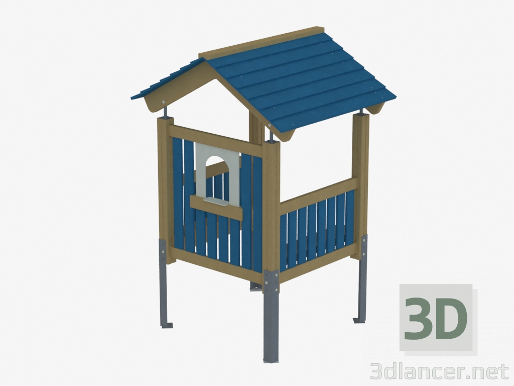 3d model Casa de juegos para niños (K5001) - vista previa