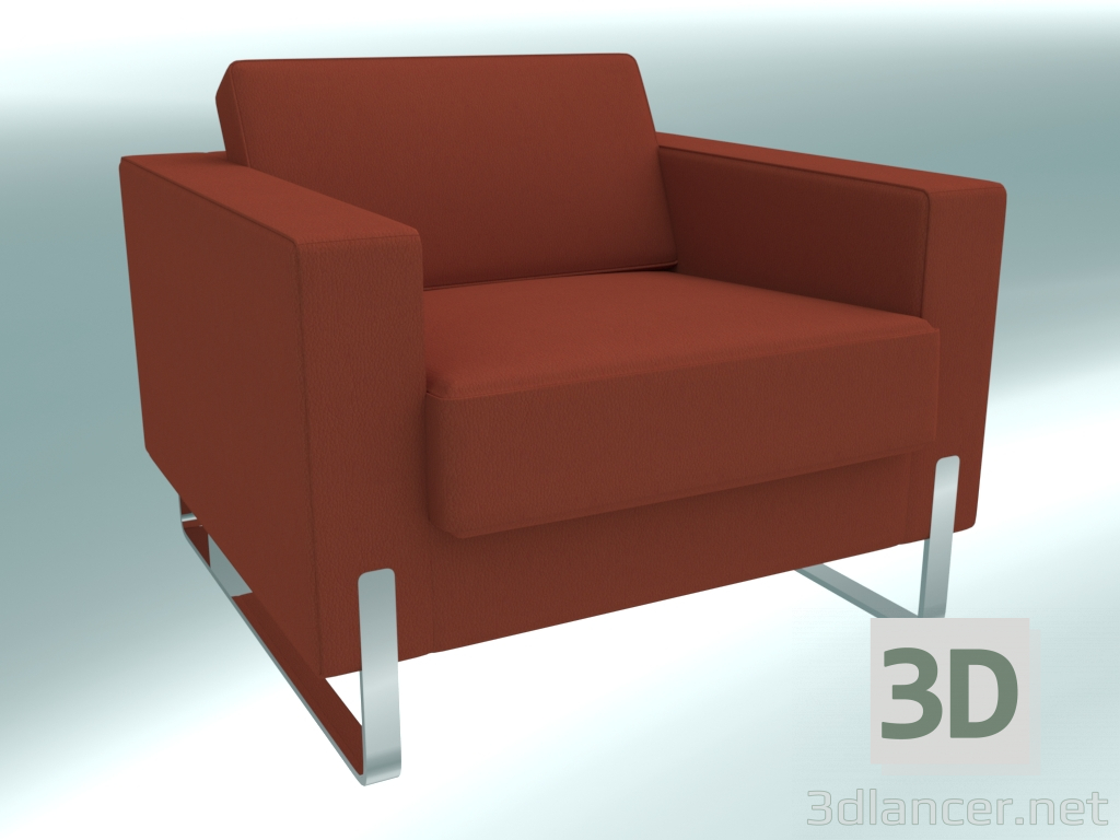 modèle 3D Fauteuil (10V) - preview