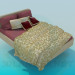modello 3D Letto - anteprima