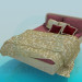 modello 3D Letto - anteprima