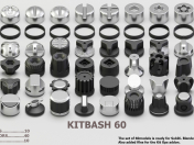 Hard Surface Kitbash RegulatorsScrewsOverlays